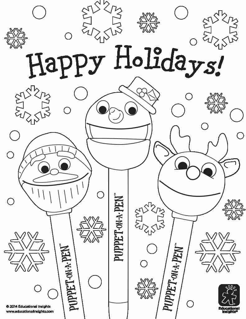 791x1024 Revealing Happy Holidays Coloring Pages Bargain Home 161