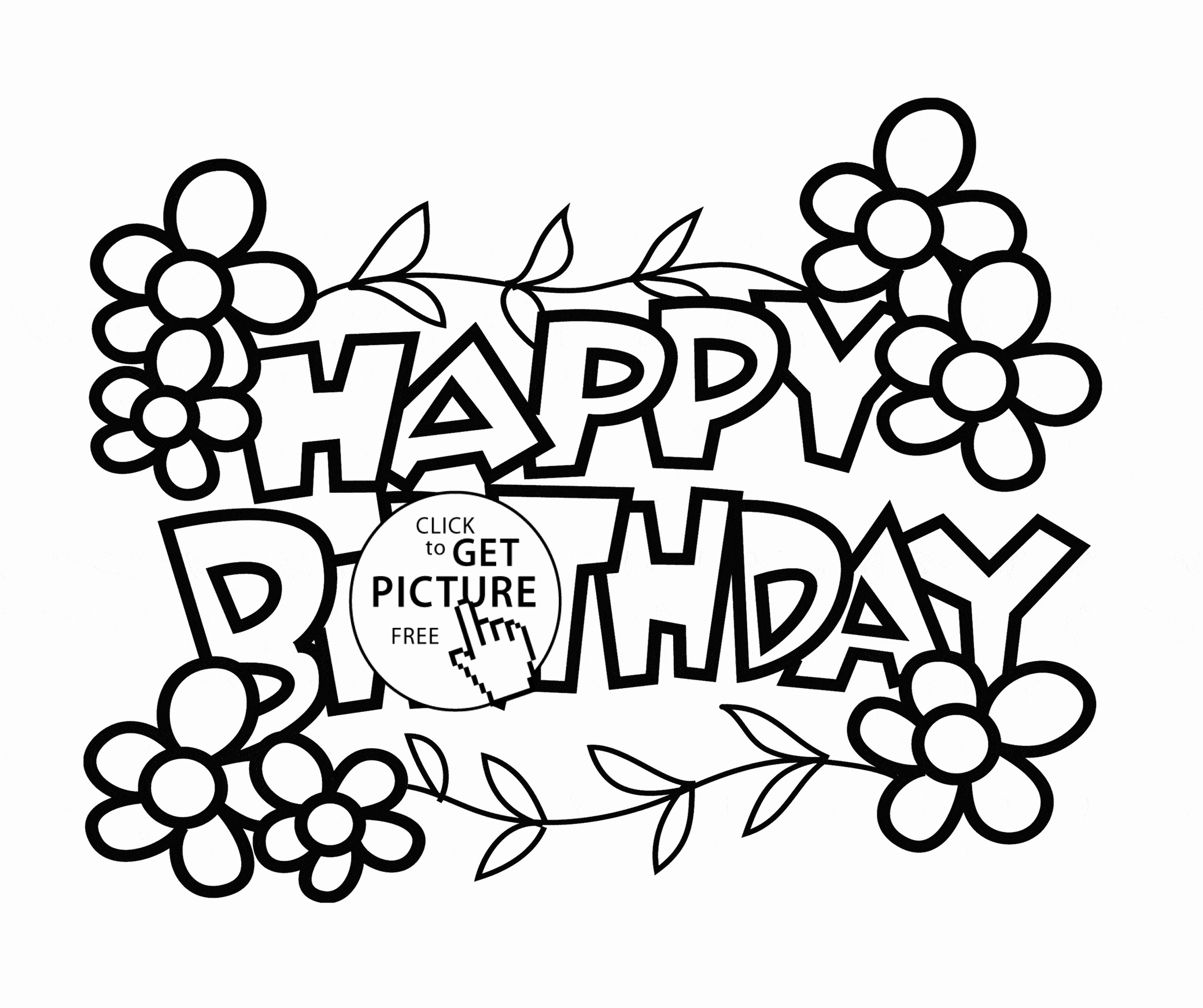 2080x1743 Happy Holidays Coloring Pages Luxury Birthday Printable Coloring