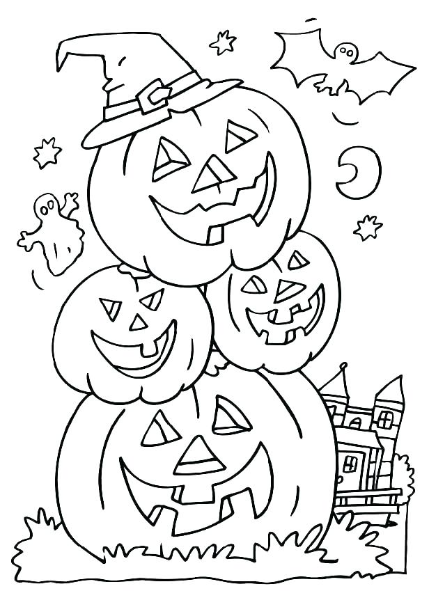 616x872 Jackolantern Coloring Page Coloring Page Free Printable Jack O
