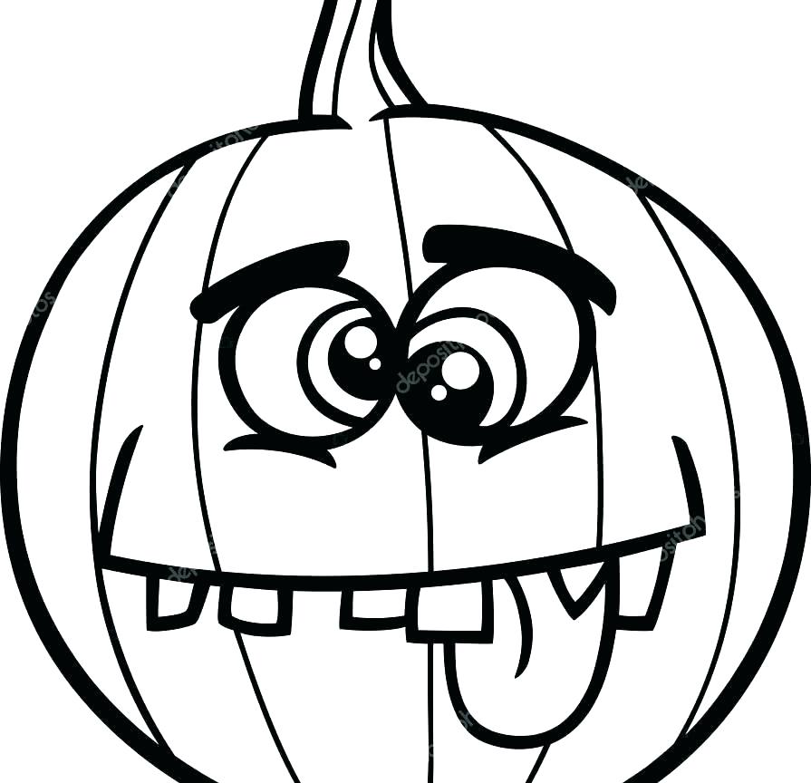 895x864 Jack O Lanterns Coloring Pages