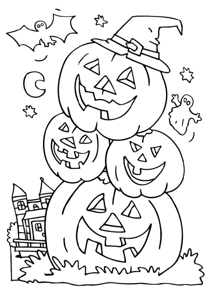 678x959 Halloween Coloring Pages Jack O Lantern Jack O Lantern Coloring