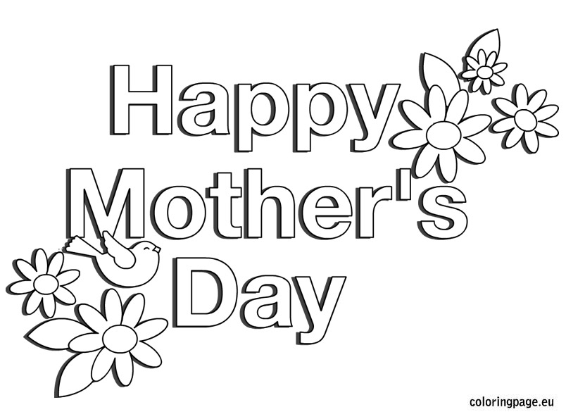 804x595 Happy Mothers Day Coloring Pages Happy Happy Mothers Day Coloring