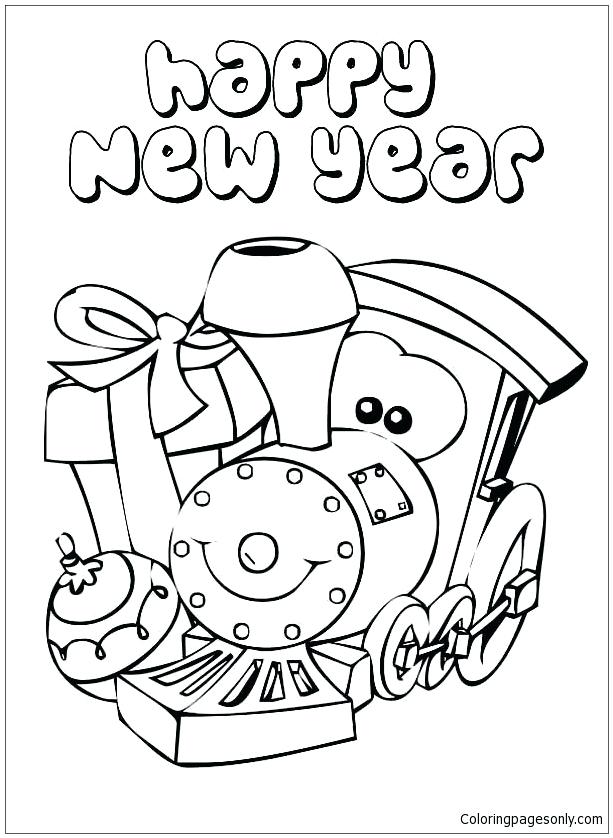 613x838 Home Improvement. Happy New Year Coloring Pages