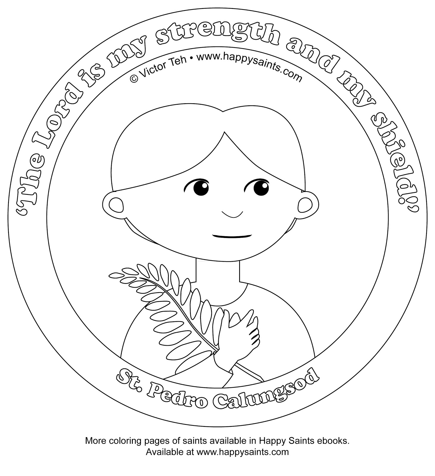 1461x1600 Happy Saints Coloring Pages Of St. Pedro And St. Kateri!