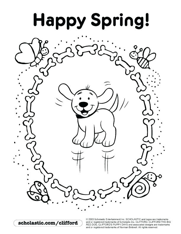 612x792 Happy Spring Coloring Pages Leversetdujourinfo Scholastic Coloring