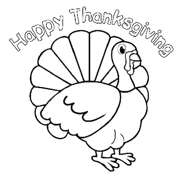 600x583 Thanksgiving Coloring Pages For Preschoolers Thanksgiving Coloring
