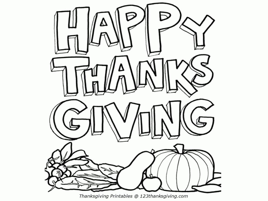 1024x768 Thanksgiving Printables For Kids (Coloring Pages) Thanksgiving 2018