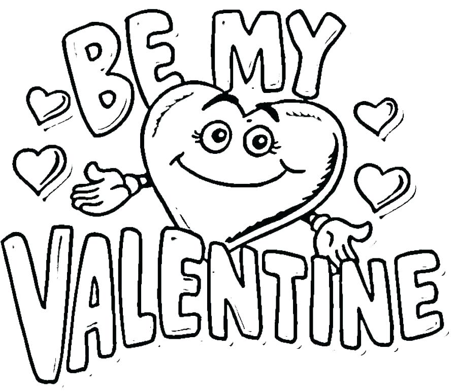 900x770 Valentine Day Printable Coloring Pages Printable Valentine