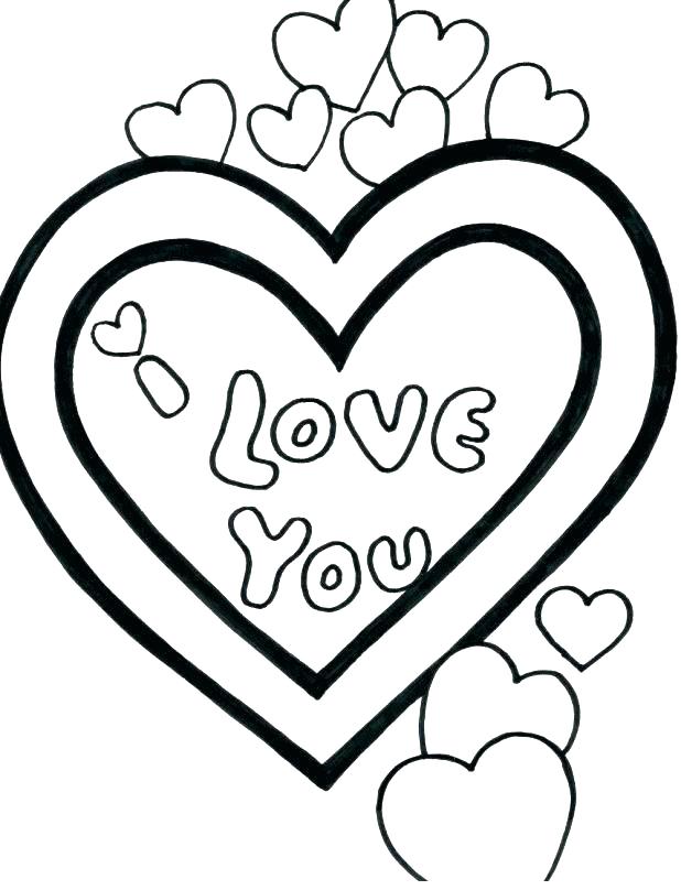 618x808 Heart Color Pages Fancy Printable Heart Coloring Pages In World