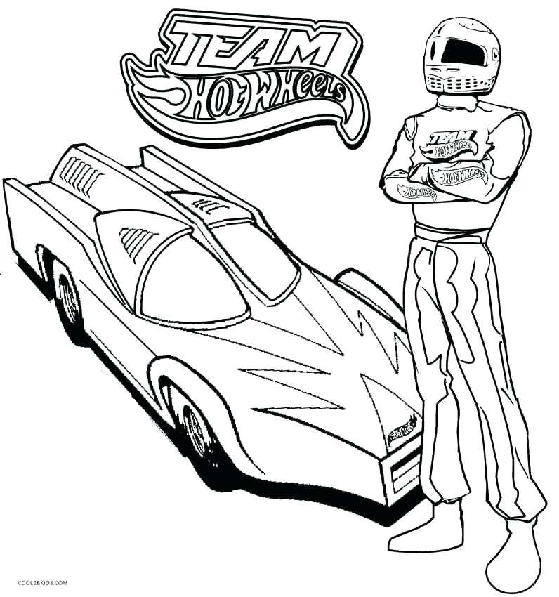 796x850 Printable Hot Wheels Coloring Pages For Kids Cool2bkids Free