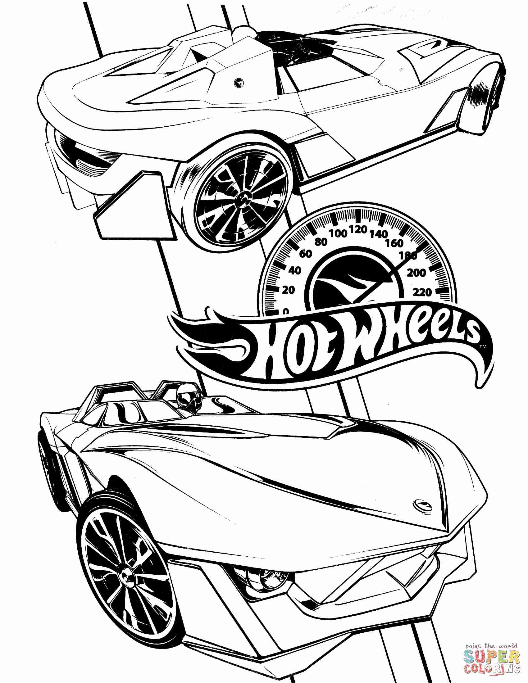 1700x2200 Free Printable Hot Wheels Coloring Pages For Kids Magnificent Page