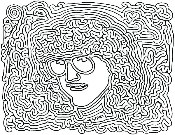 600x462 Printable Abstract Coloring Pages Stoner Coloring Pages Printable
