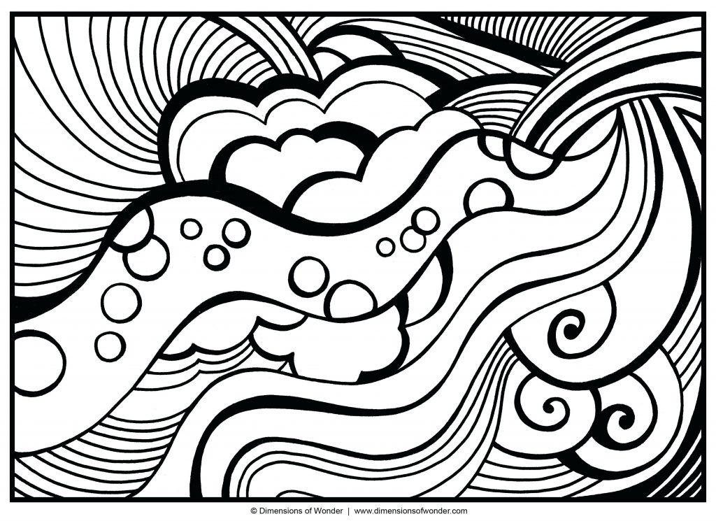 1024x745 Coloring Pages ~ Abstract Coloring Pages Free Colouring In Cure
