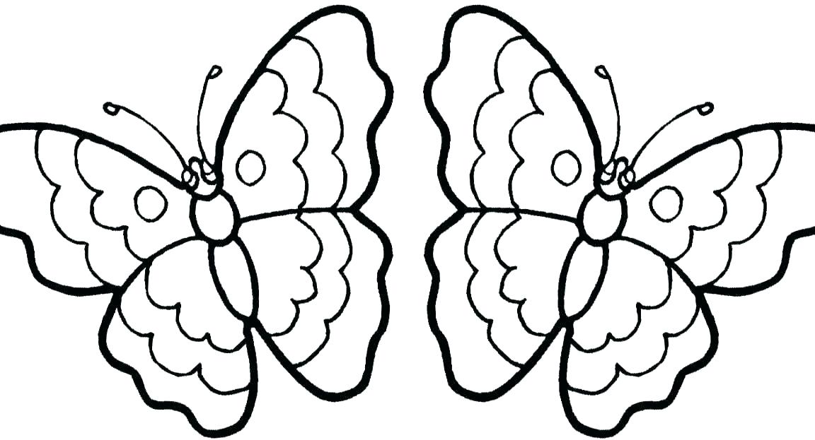 1152x623 Butterflies Coloring Pages