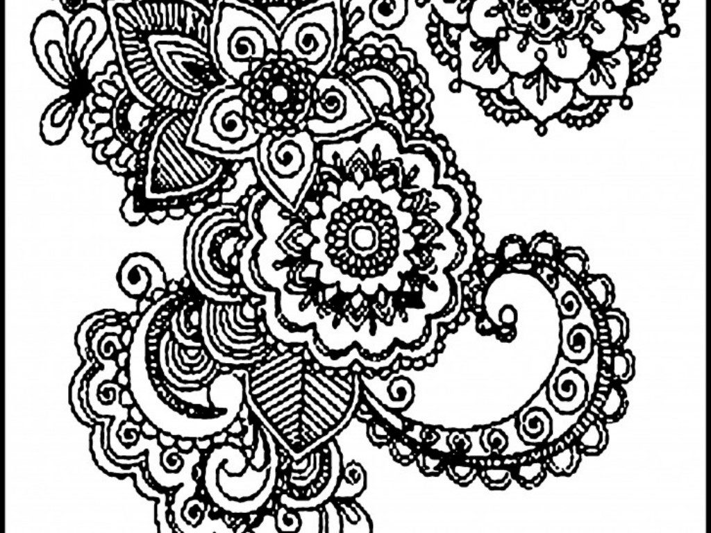 1024x768 Ingenious Idea Coloring Pages For Adults To Print Free Printable