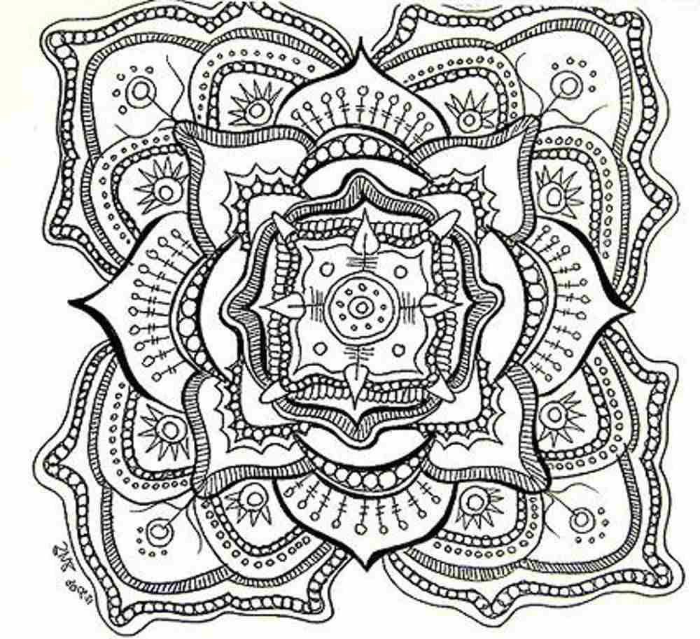 Hard Coloring Pages For Kids
