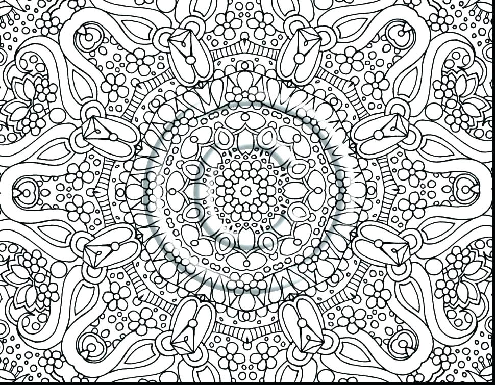 970x755 Hard Coloring Pages For Adults Coloring Pages Hard Coloring Pages
