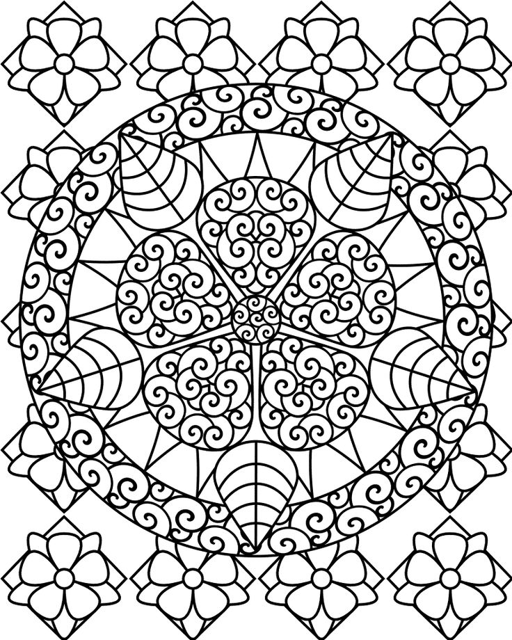 736x920 Difficult Coloring Pages Free Printable Difficult Coloring Pages