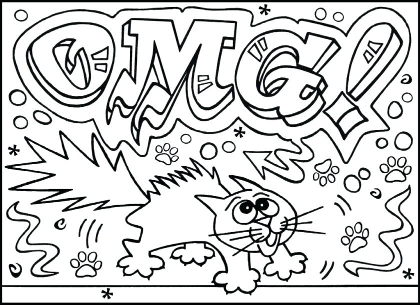 840x611 Hard Coloring Pages For Kids Printable Coloring Sheets For Older