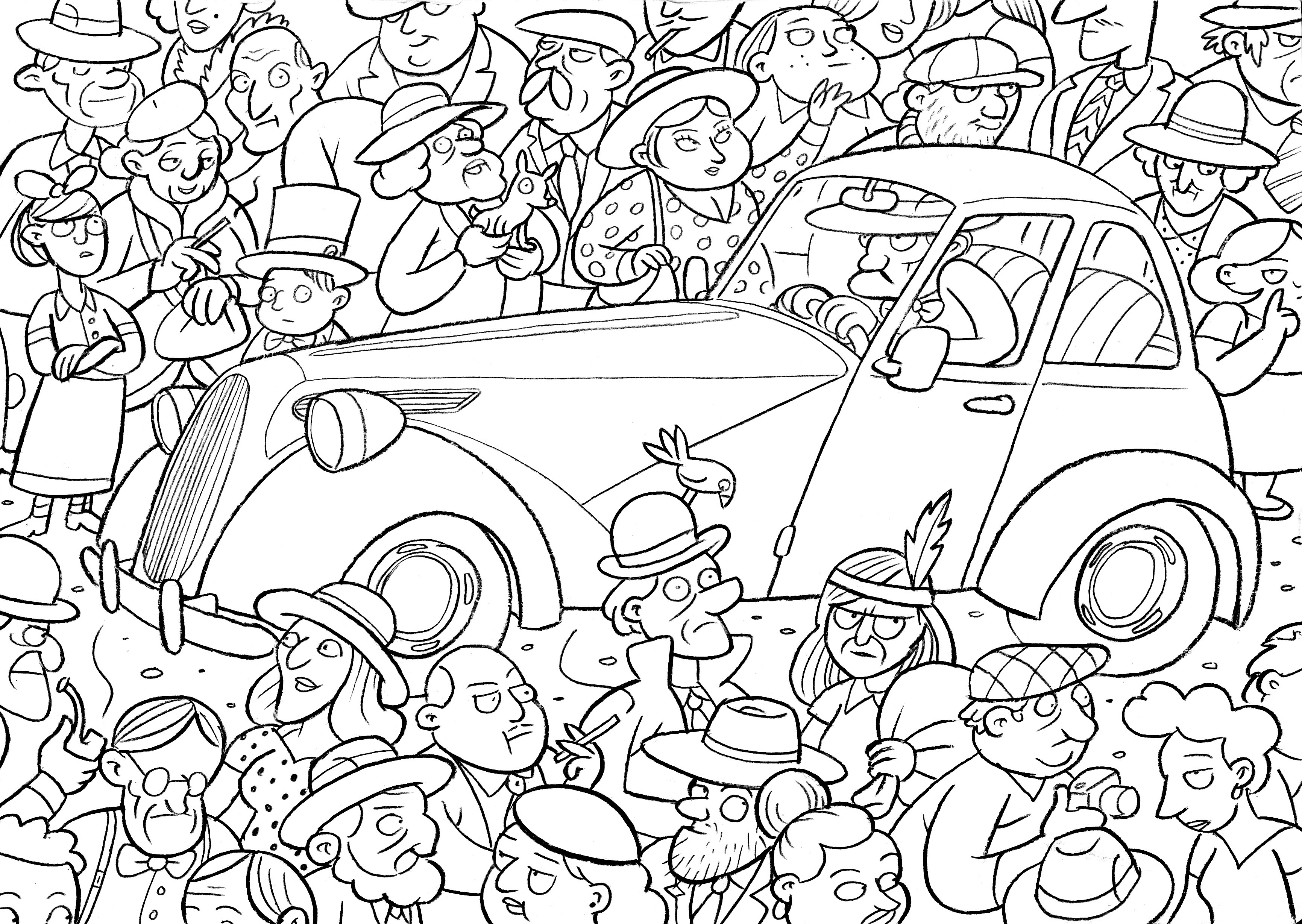 3462x2457 Cool Adult Coloring Pages With Hard Detail Of Abstract Printable