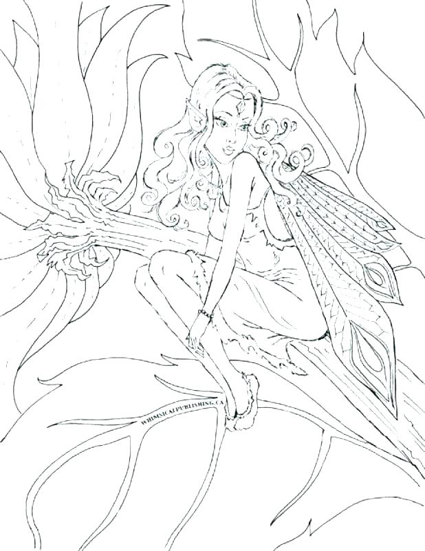 618x801 Free Fairy Colouring Pages To Print Kids Coloring Best Adult