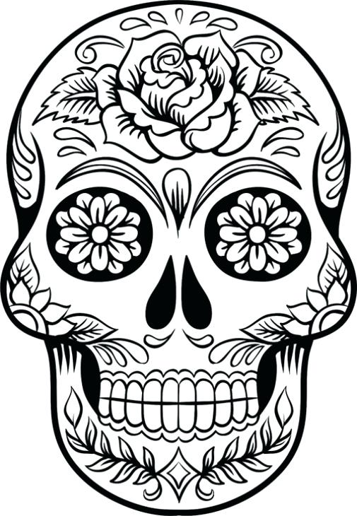 505x730 Hard Coloring Page Free Printable Hard Coloring Pages Adult