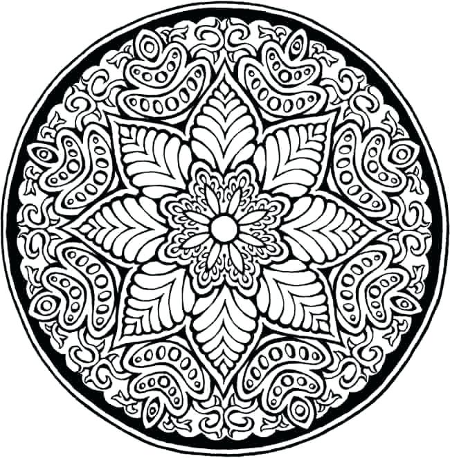 650x662 Mandala Coloring Page Amazing Design Mandalas Coloring Pages