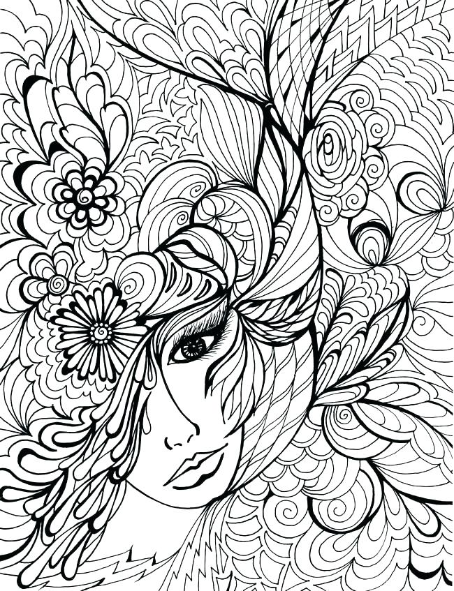 650x847 Hard Coloring Page Hard Coloring Page Hard Coloring Pages