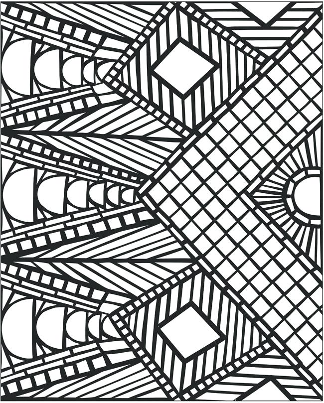 650x809 Coloring Pages Patterns Coloring Pages Patterns Geometric Cool