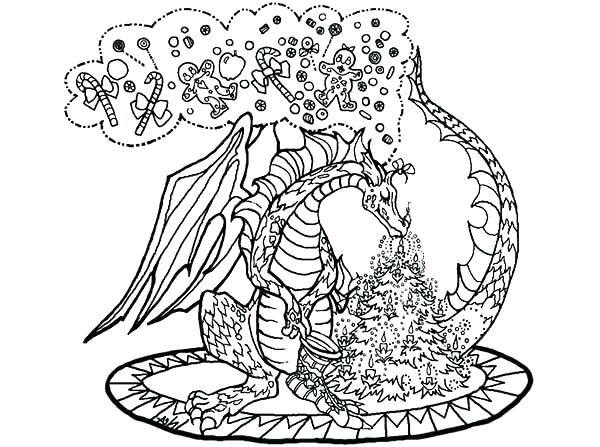 600x447 Hard Dragon Coloring Pages Coloring Pages Dragons Dragon Coloring