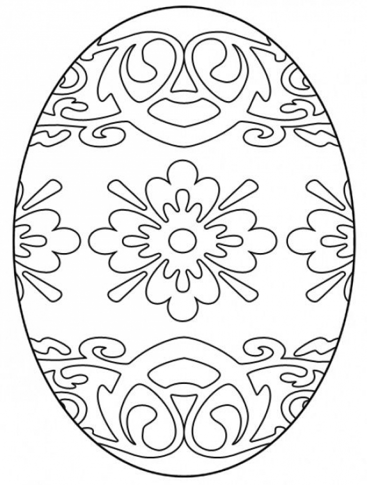 727x960 Get This Easter Egg Hard Coloring Pages For Adults 50018 !