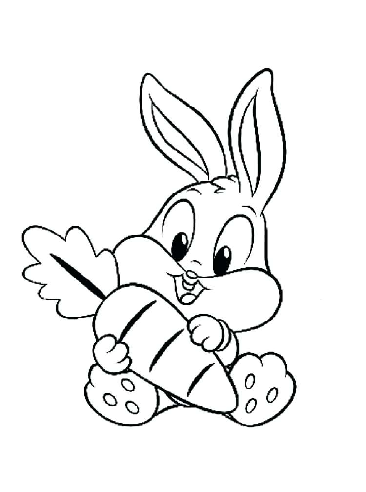 750x1007 Rabbits Coloring Pages Coloring Pages Animals Rabbits Easter Bunny