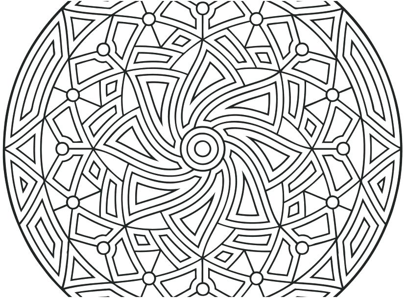 827x609 Printable Design Coloring Pages Patterns Coloring Pages Hard