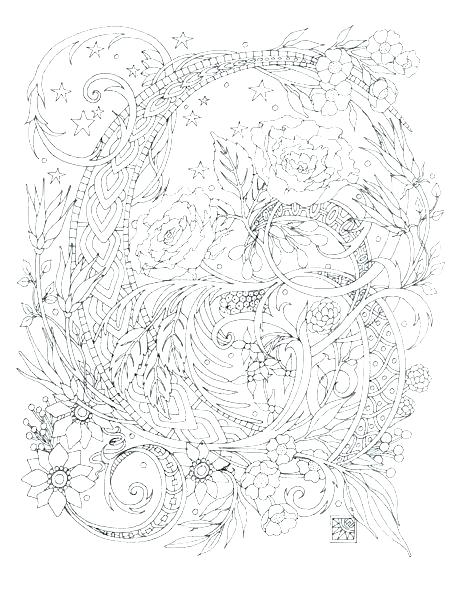 464x600 Hard Halloween Coloring Pages Hard Coloring Pages Hard Adult