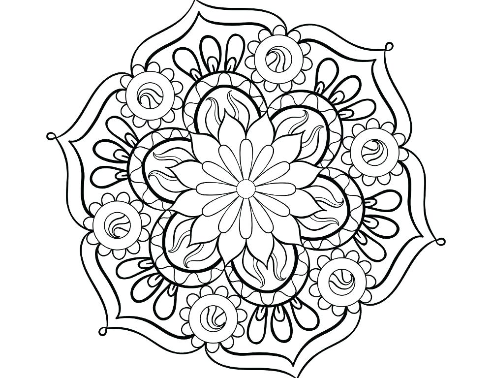 1000x768 Color Pages Coloring Pages Free Printable Pictures Hard Halloween