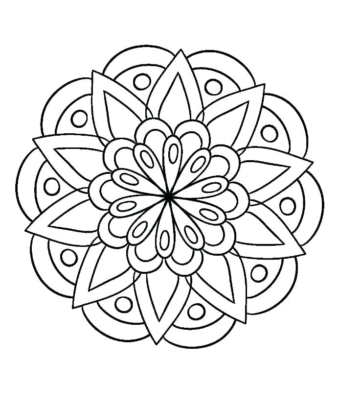 691x839 Coloring Sheets Patterns Square Geometric Patterns Coloring Pages