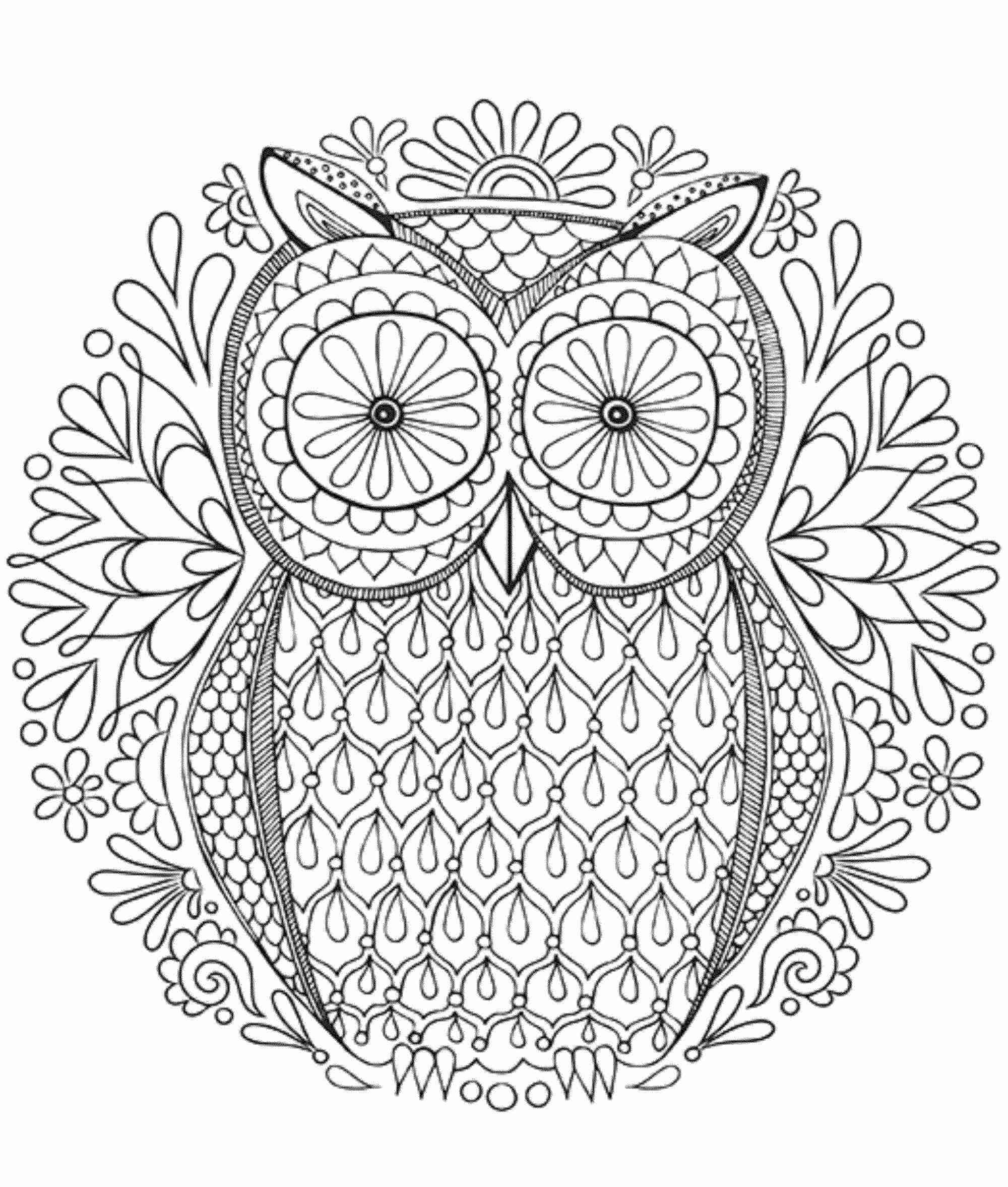 2000x2354 Printable Hard Pattern Coloring Pages350542 Pages For Girls 8