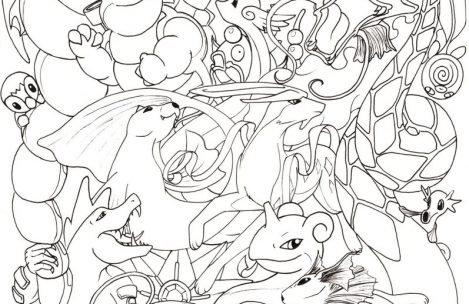 469x304 Hard Coloring Pages Of Pokemon Hard Pokemon Coloring Pages Just