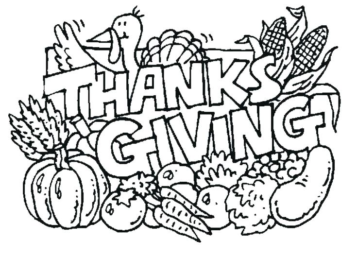 735x531 Free Coloring Thanksgiving Pages Thanksgiving Coloring Pages Hard