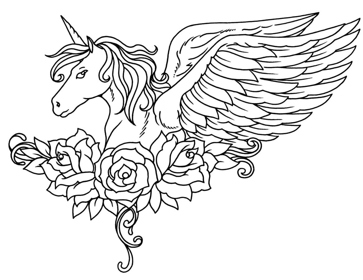 1166x900 Free Printable Hard Coloring Pages For Adults And Kids Horse