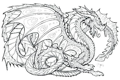 500x336 Hard Coloring Pages For Adults With Printable Difficult Coloring