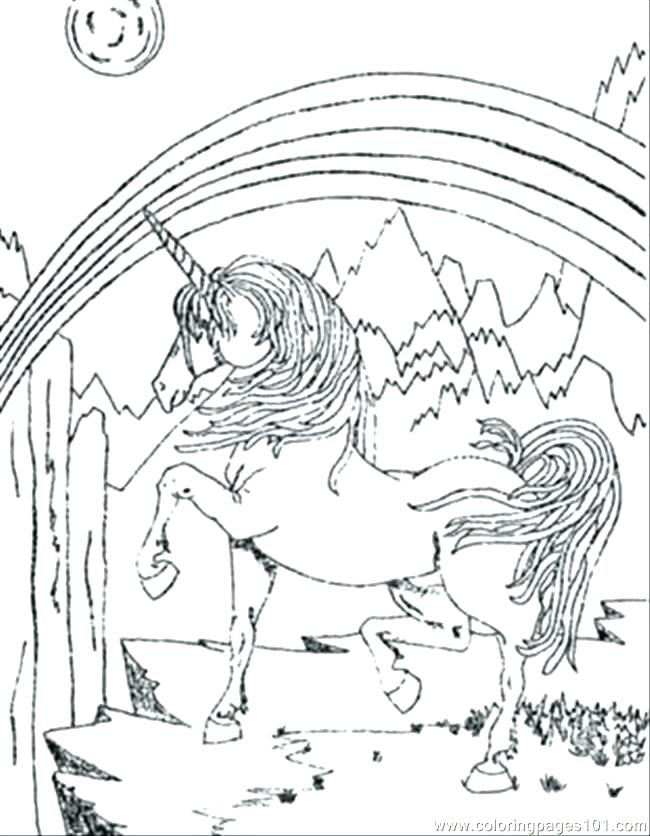 650x836 Hard Unicorn Coloring Pages And Unicorn Coloring Pages As Well As