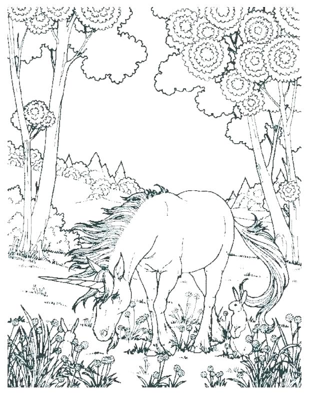 618x789 Hard Unicorn Coloring Pages Hard Coloring Page Unicorn Mandala
