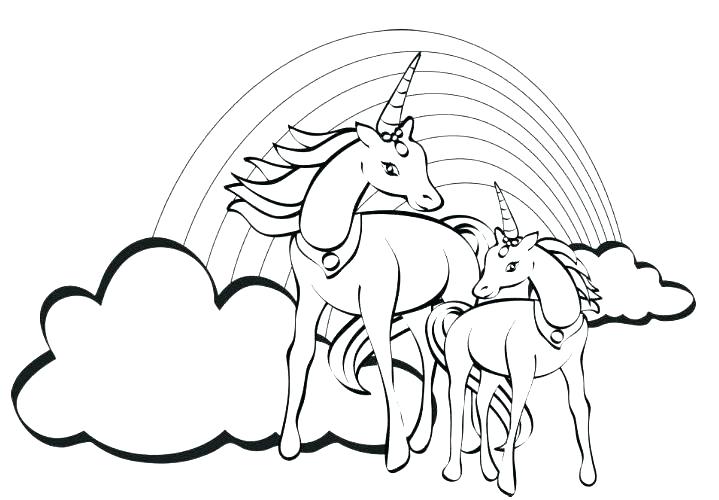 719x500 Unicorn Color Pages Hard Unicorn Coloring Pages Together With Free