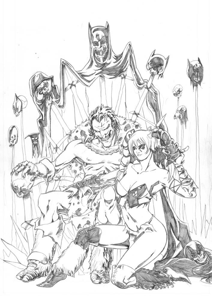 707x988 Harley Quinn And The Joker Print Recently Done That Will Be