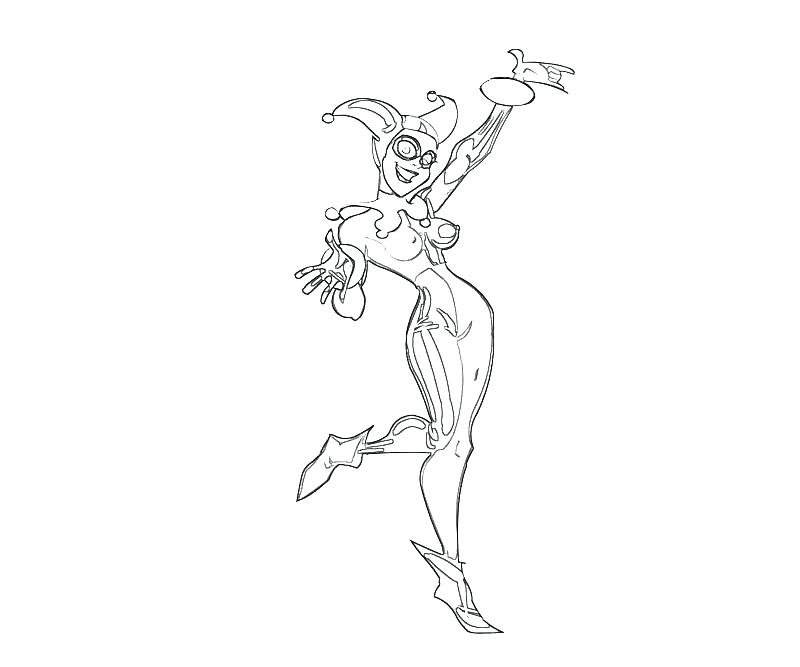 800x667 Harley Quinn Coloring Pages Ideal Coloring Pages Image Free