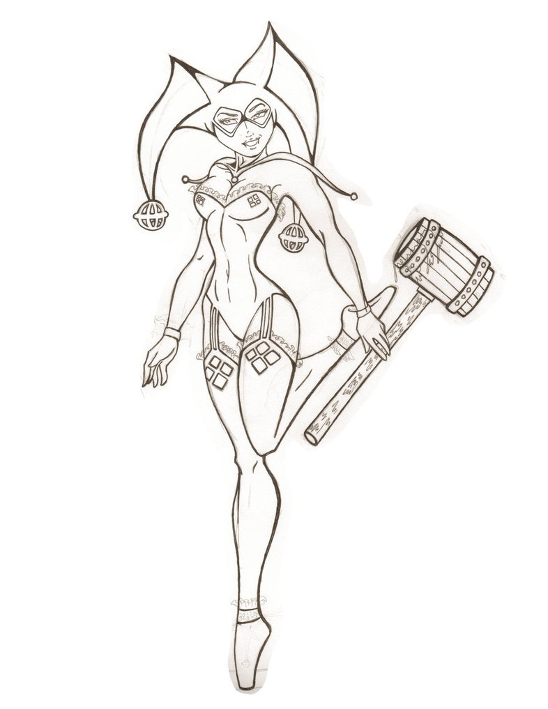 786x1017 Harley Quinn Coloring Pages Lovely Suicide Squad Coloring Pages