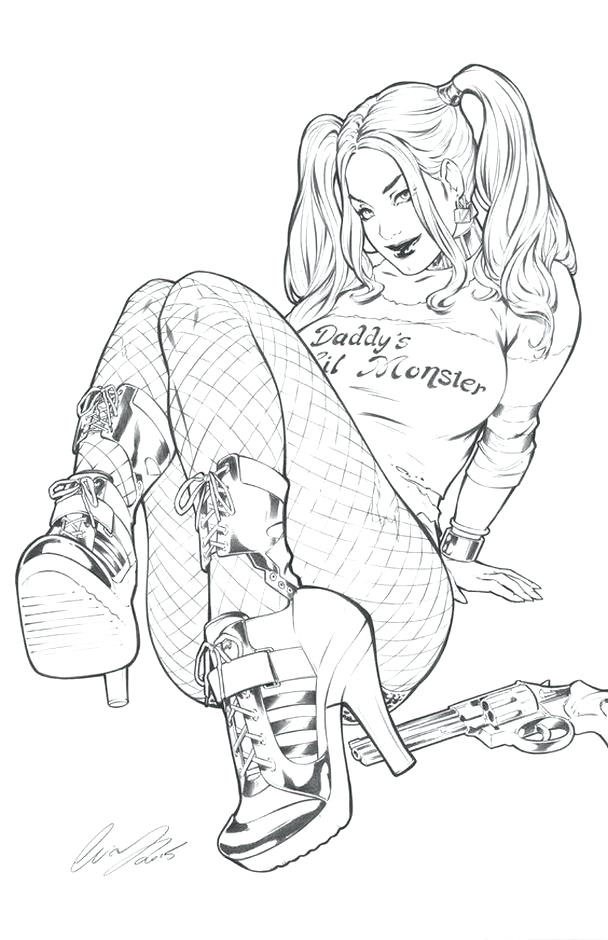 608x940 Joker And Coloring Pages Images Coloring Pages Suicide Ad Coloring