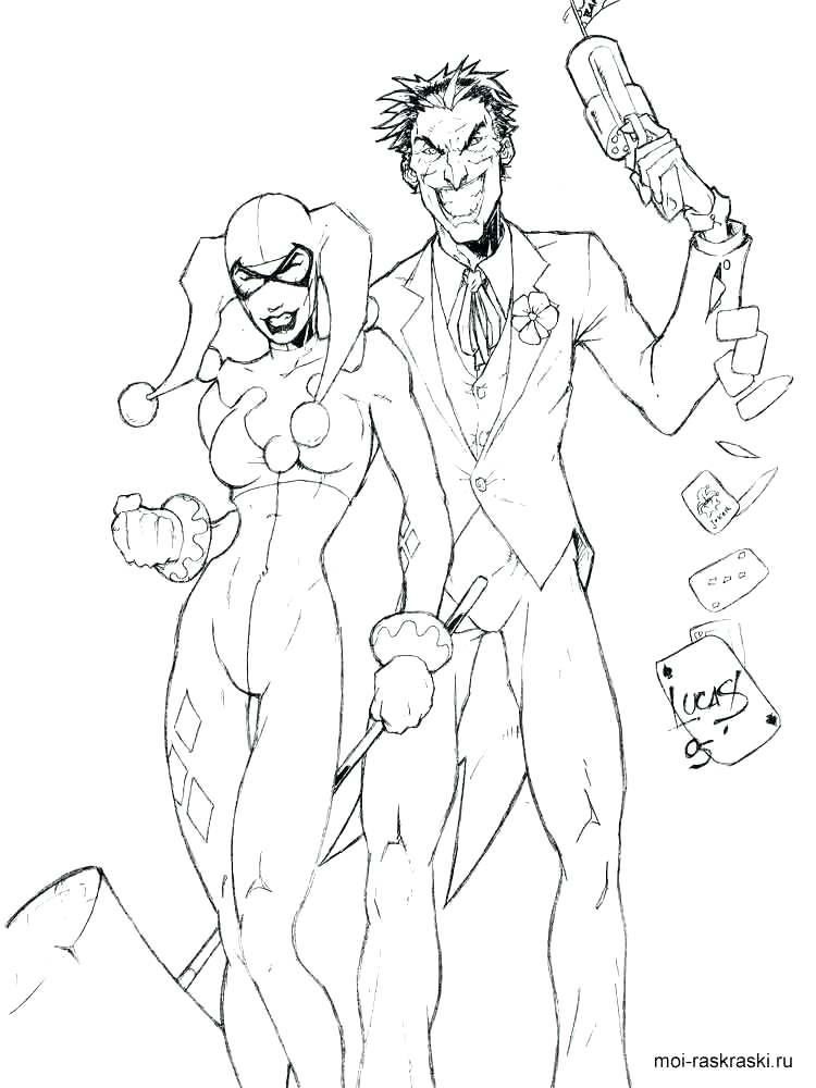 750x1000 Harley Quinn Coloring Pages Printable Coloring Page Harley Quinn