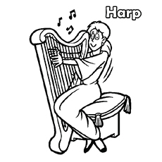 230x230 Top 20 Free Printable Music Coloring Pages Online